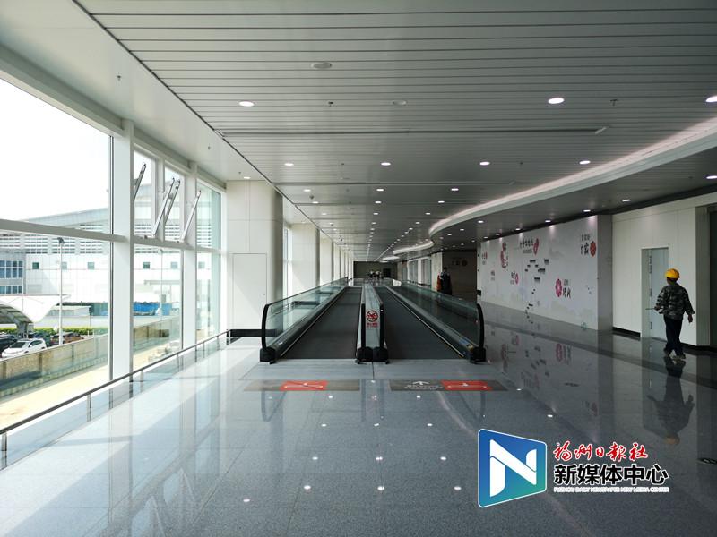 长乐机场第二轮扩能航站楼工程国内出发候机厅投用