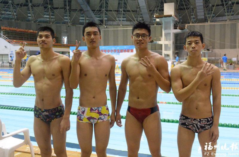 福州中小学生游泳联赛第二站开赛 六项赛会纪录被打破