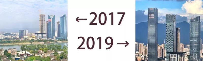 如果福州也有朋友圈，TA的2017和2019的对比是……