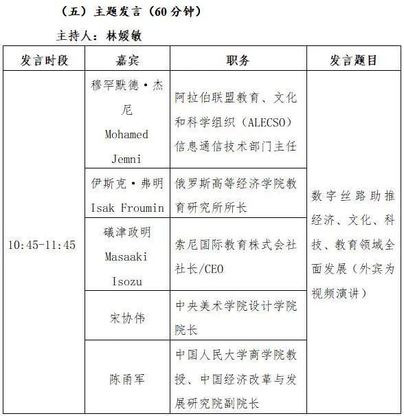 快收藏！第三届数字中国建设峰会分论坛日程安排