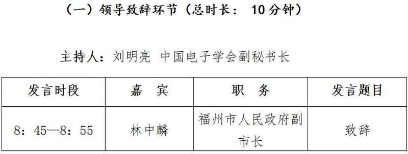 快收藏！第三届数字中国建设峰会分论坛日程安排